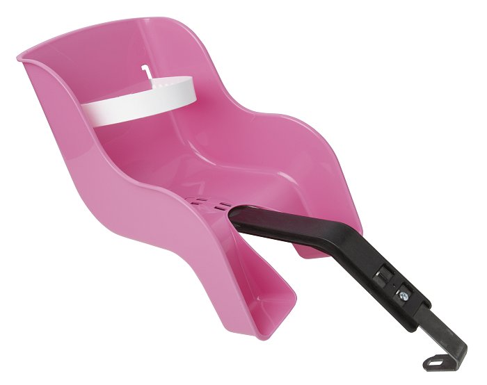 Porte-bébé en nylon avec fixation sur support - Rose