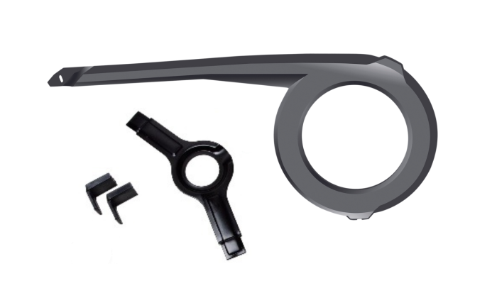 Carter “SLIM” in policarbonato OEM 38/40 denti.