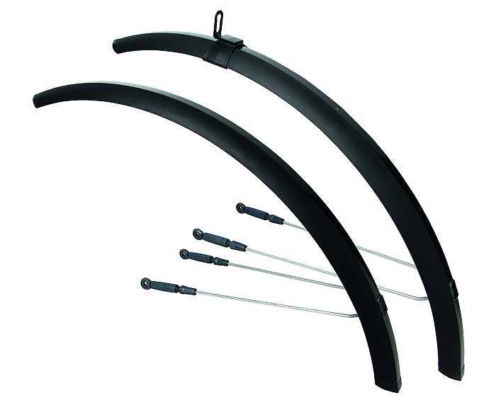 Slim 28" Mudguard 55mm With Adjustable Mounting