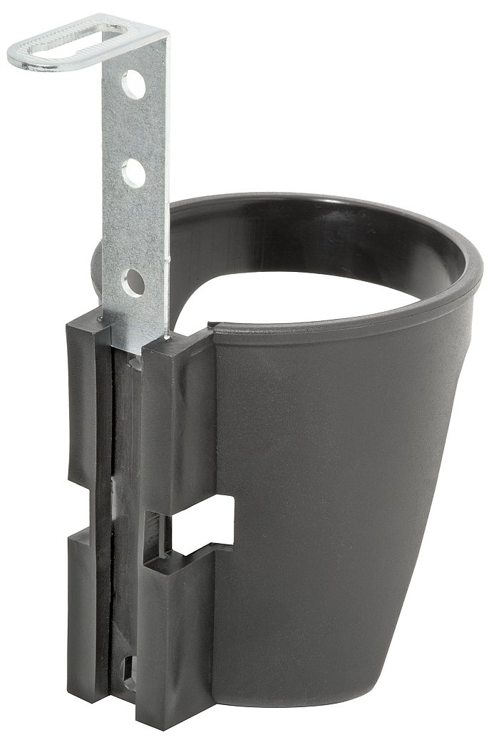Soporte de latas para niños con enganche para saltador - Negro