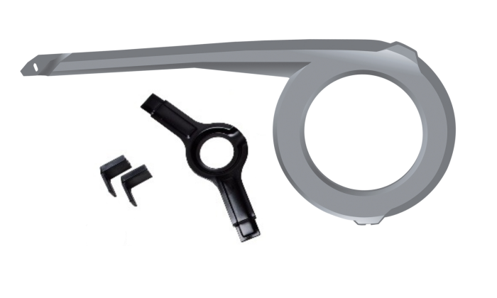Carter OEM en polycarbonate "SLIM" 42/44 dents