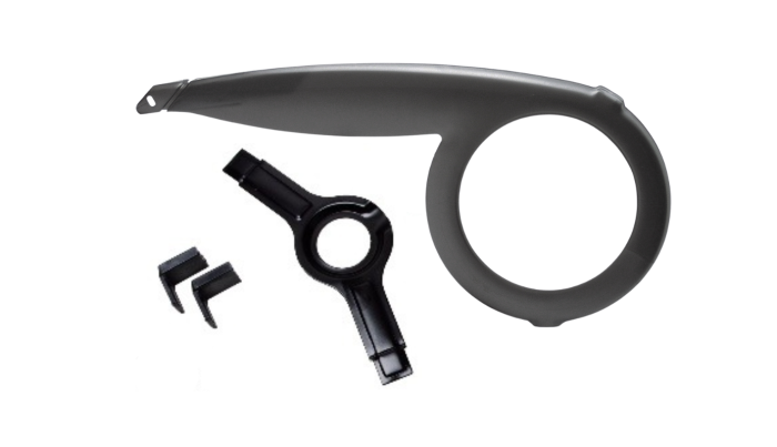 Carter Gull Wing Classic 42 - 46 Th - Smoked Polycarbonate with OEM Equipment