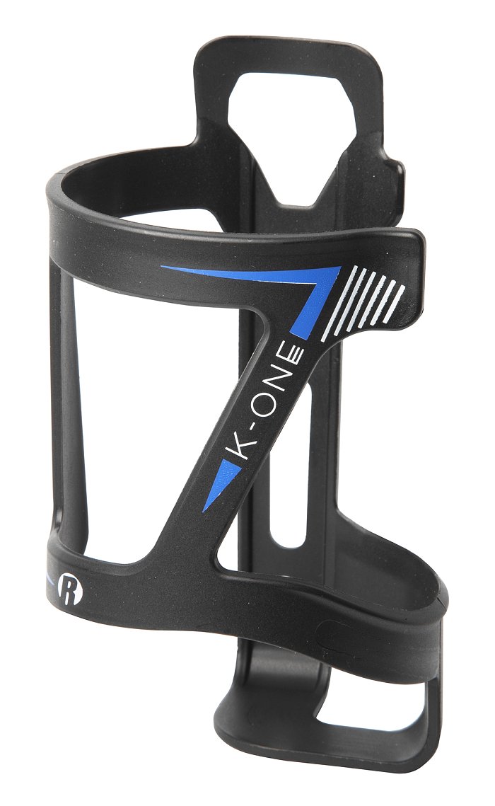 Portabotellas lateral con logotipo negro K-one Azul